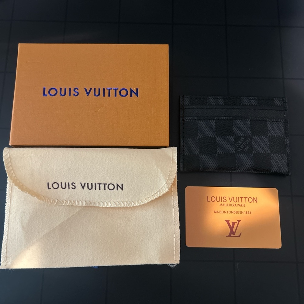 Louis Vuitton Black Card Holder